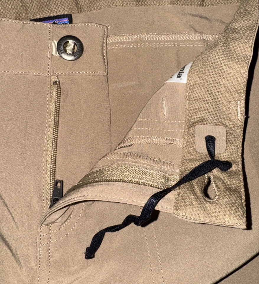 Pantalones Cortos Patagonia Happy Hike Para Mujer, Talla 8 Ligeros 4” Entrepierna Foto 3 de 4