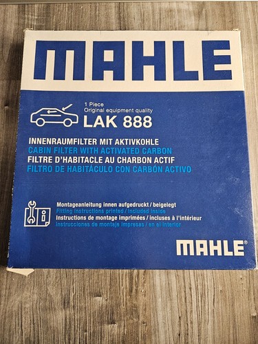 MAHLE (LAK 888) Innenraumfilter, Pollenfilter, Mikrofilter für AUDI MAN SEAT