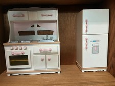 Our Generation - 2009 Wooden Kitchen Fridge Set 18"