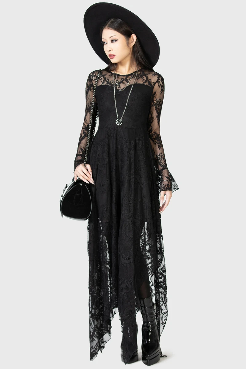 chinese dress ladies Maxi Dress in Forest – Mixed by Nasrin main image 1