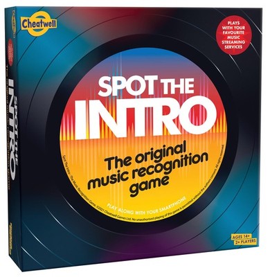Cheatwell Games Spot the Intro - Music Recognition Quiz Game - From the 60's to 