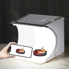 Tenda softbox illuminazione fotografia foliding photobooth sfondo scatola luminosa USB