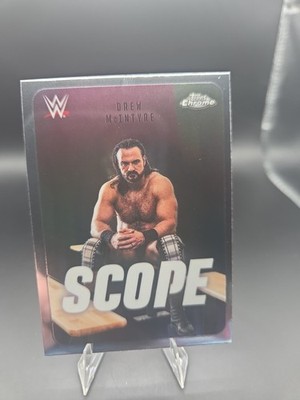 2026 Topps Chrome WWE Drew McIntyre Scope #SCO-4