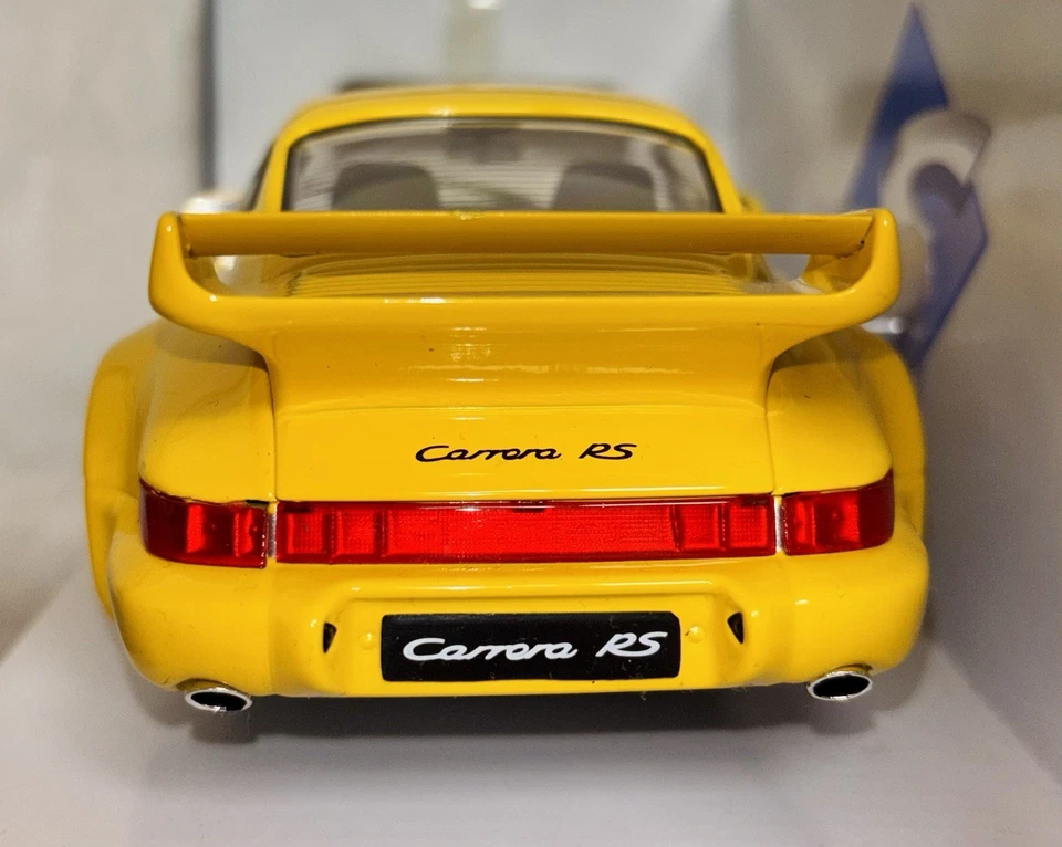 Porsche 911 964 Carrera RS 1990 1:18 Solido Yellow - Immagine 4 di 4