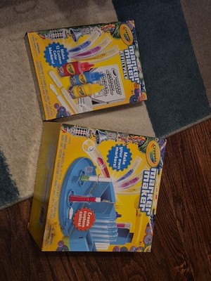 Crayola Marker Maker Kit & Refill Pack NIB