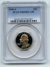 1995-S 25C Silver, DCAM (Proof) Washington Quarter - PCGS CoinFacts