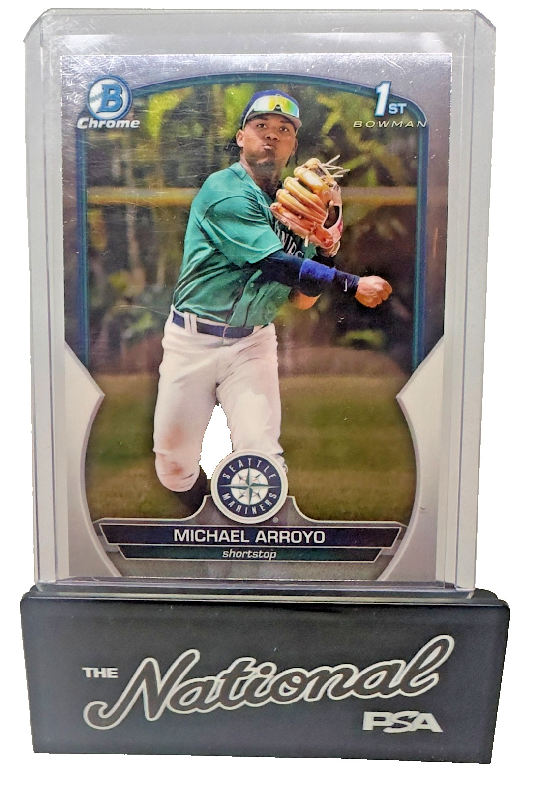 2023 Bowman Michael Arroyo #BCP-63 1st Bowman Chrome RC Mariners