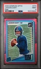 2025 Panini Donruss Optic Rookie Jaxson Dart #273 Pink Prizm (RC) PSA 9 GIANTS