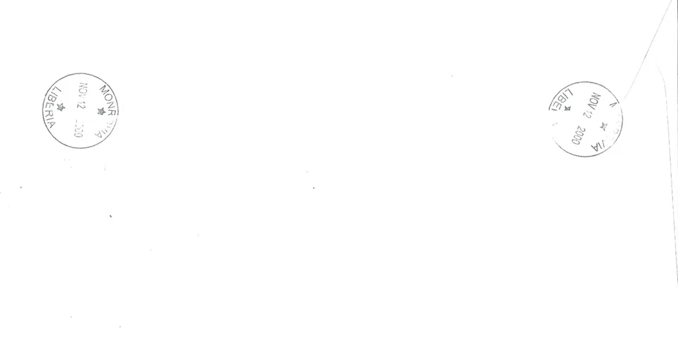 Liberia 1999 Rare FDC Guyana President Bharrat Jagdeo MNH - Image 2 of 2