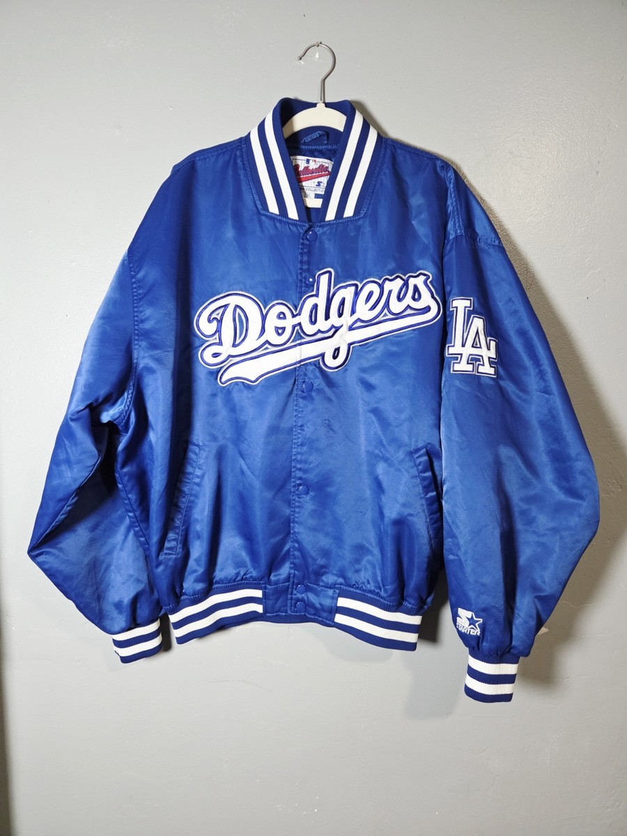 Vintage LA Dodgers Diamond Collection Satin Starter Jacket - Size