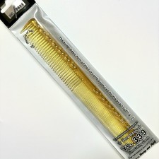 YS PARK 339 Fine Cutting Comb White Camel Barber Salon Japan Professional
