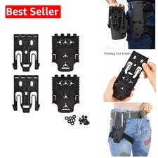2 Pcs QLS Kit, Quick Locking Belt Accessories, Quick Connect Drop Leg Holster