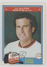 1981 O-Pee-Chee White Back Steve Stone #101 19er