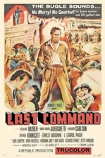 THE LAST COMMAND Movie POSTER 27x40 Sterling Hayden Richard Carlson Ernest