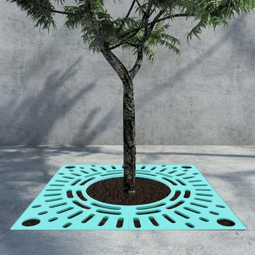 Copertura piscina albero prato giardino, siepe quadrata 80x80x3 verde - Foto 6 di 13