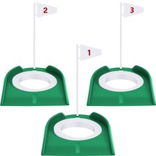 1-3 Golf Putting Practice Cup Hole Training Aids Golf Accessories Training Pu...