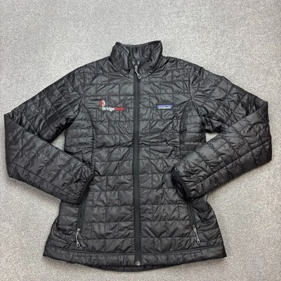 Patagonia Jacket Womens X Small Black Nano Puff Primaloft Insulated Puffer Lady