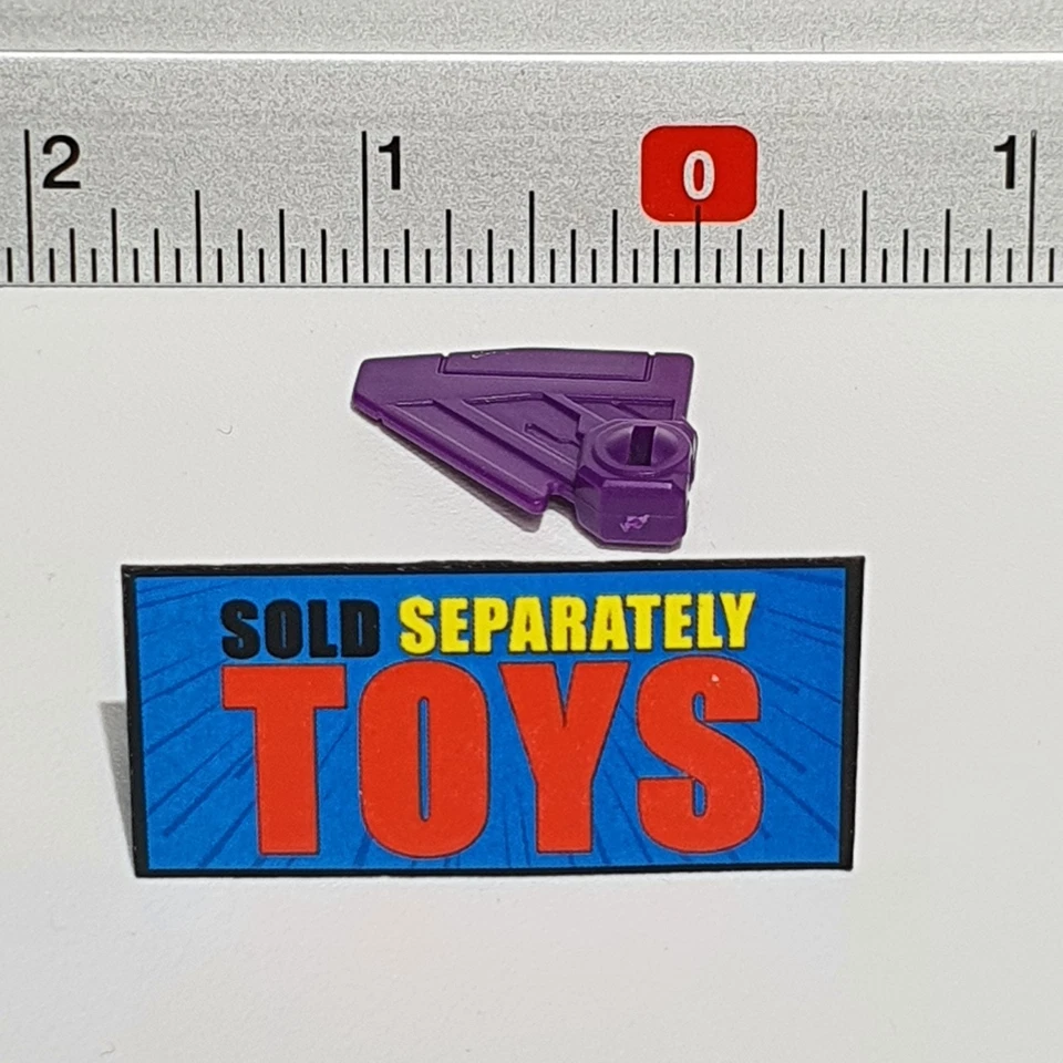 Transformers Generations Blitzwing ALA TOBILLO aleta accesorio pieza original Foto 2 de 4