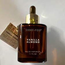 SAND+FOG Vanilla Almond Eau de Parfum Oil, Regular Size 1.7 fl oz