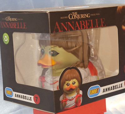 TUBBZ #7 ANNABELLE 4'' DUCK ''BEFORE THE CONJURING, ANNABELLE MOVIE'' - NEW IN BOX