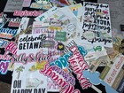 scrapbooking Titles lot 100+ pieces!!!! brand new ephemera! — photo 8