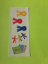 Vintage Creative Memories school accessories Sticker Strip