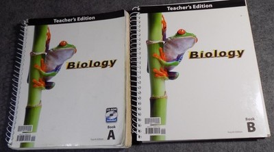 Biology Teacher's Edition  BJU Press 2011 Fourth Edition Set w/ CD-ROM