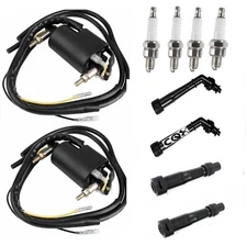 2x  Ignition Coils Spark Plugs for Suzuki Rf600R Rf 600R 1994 1995 1996 1997