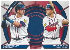 2025 Topps Series 2 - Dynamic Duos #DD-17 Riley/Olson - Braves Stars