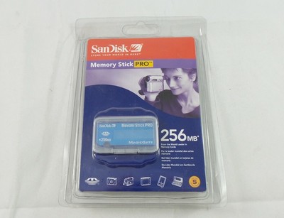 256mb sandisk sdmsv-256-a10 memory Stick Pro memory card (619659020255)