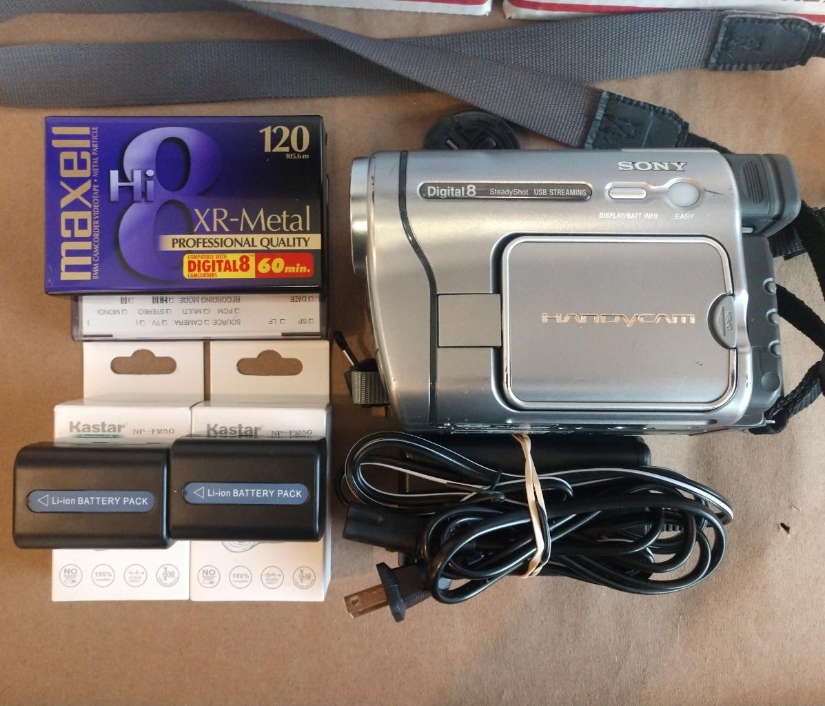 📷 Sony Handycam DCRTRV280 Digital8 Camcorder Transfer SteadyShot NightShot eBay
