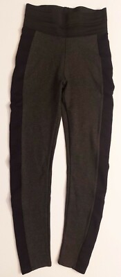 1 Leggings XS Grau Schwarz Fishbone Sister