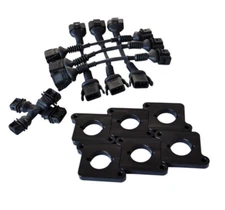 Audi 2.0T FSI Coil Conversion Harness CNC Plate ICM Delete Kit B5 S4 C5 A6 2.7T 