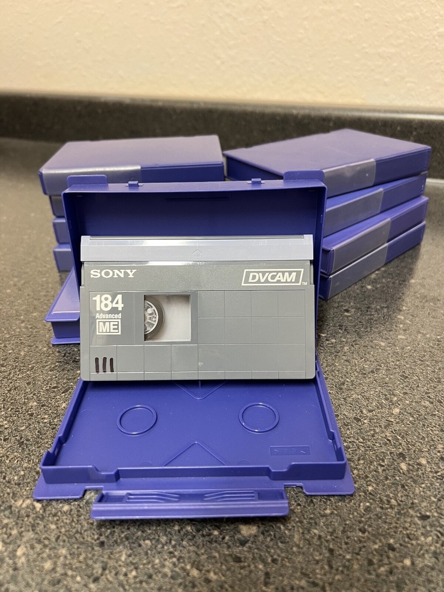 Vhs Tapes Sony 5-Pack HDV/DVCAM Tapes - 184 Minute Professional