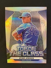 RYAN JENSEN 2020 Panini Prizm Baseball SILVER TOP OF THE CLASS CHICAGO CUBS, HOT