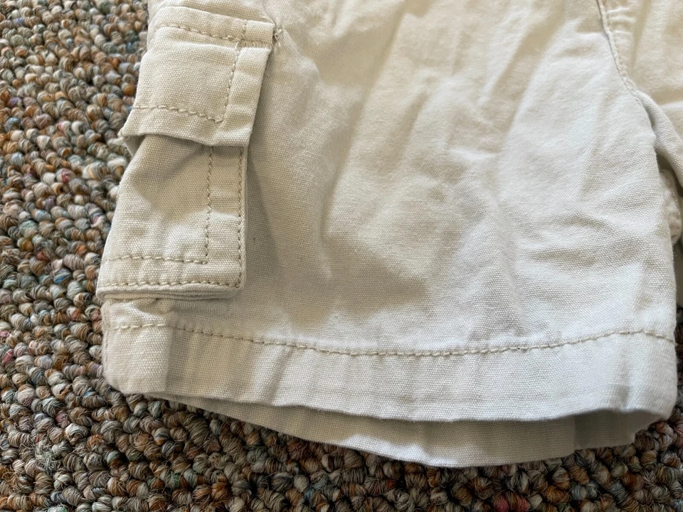 Pantalones cortos Sonoma gris claro 12M para niños Foto 2 de 4