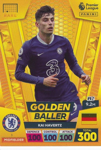 PANINI ADRENALYN XL PREMIER LEAGUE 2023 GOLDEN BALLER LIMITED 