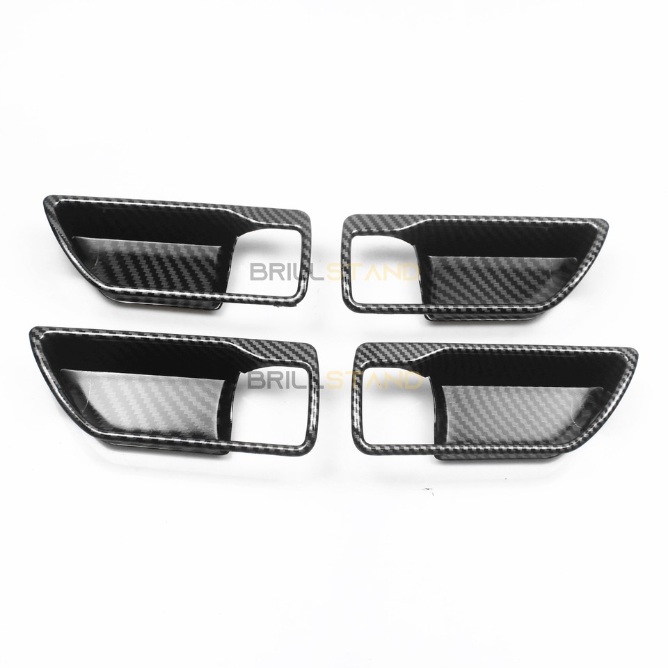 For Toyota Highlander 2020 2021 2022 Carbon Fiber Inner Door Handle ...