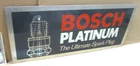 BOSCH PLATINUM -Ultimate Spark Plug - Old & Vintage & Original - DONASCO SIGN CO