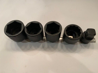 SNAP-ON NEW Impact Sockets 4 Pc , 3/4'' Drive does not include 1 7/8'' Plus rail