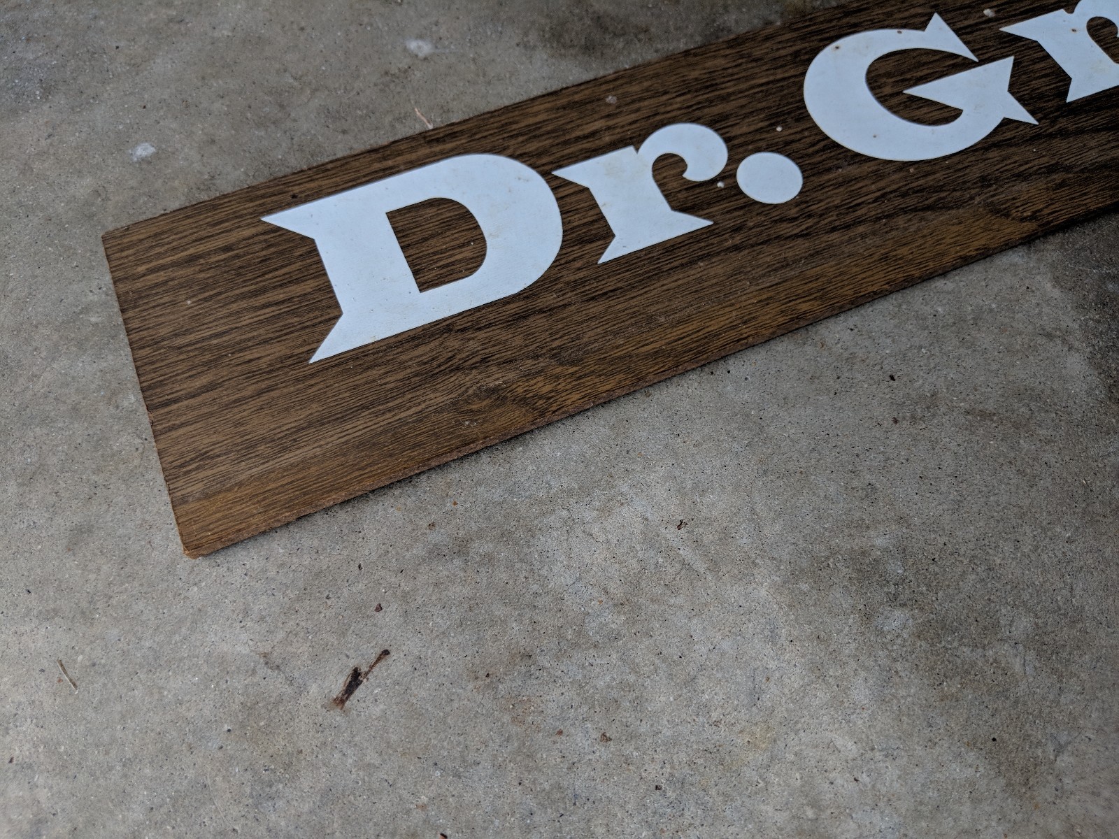 Vintage Dr. Grabow Pipe Presmoked Display sign eBay