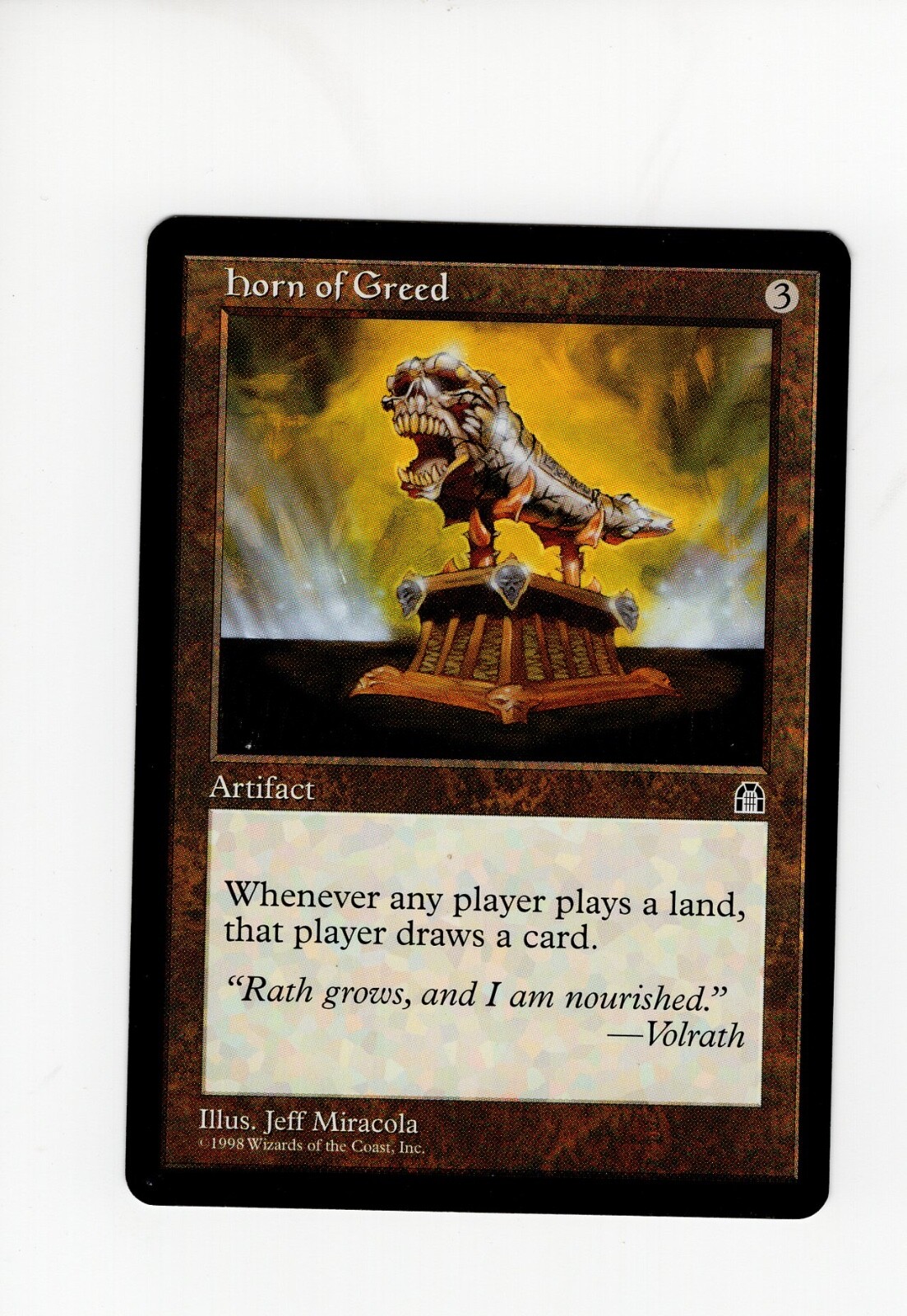 Horn of Greed Stronghold  LP Magic the Gathering MTG a