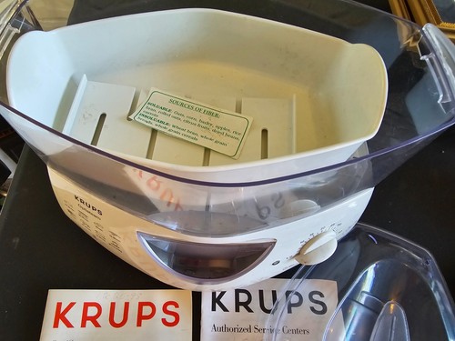 Vaporiera a 2 livelli Krups OptiSteam Plus modello #652 - Foto 3 di 7
