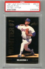 1991 Gold Leaf Rookies Nolan Ryan PSA 7
