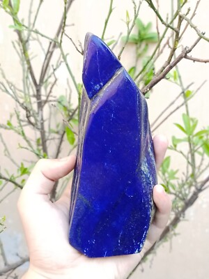 850g Natural Stone Lapis Lazuli Freeform Polished Crystal Mineral Specimen