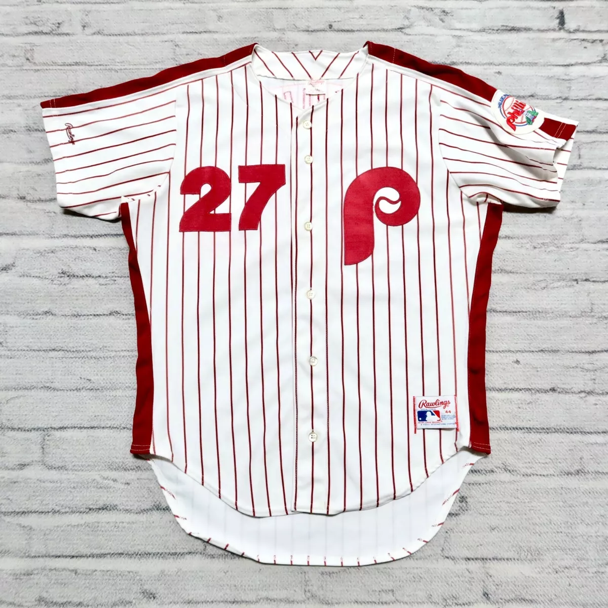 Vintage Rare Philadelphia Phillies Kent Tekulve Baseball Jersey