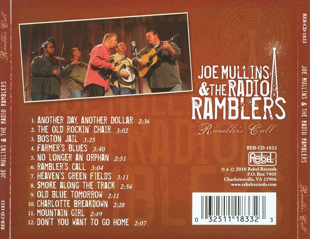 JOE MULLINS & THE RADIO RAMBLERS RAMBLER'S CALL NEW CD