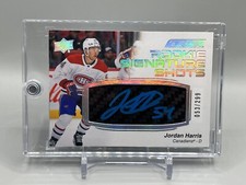 2023-24 Upper Deck Engrained Jordan Harris Rookie Signature Shots Auto /299