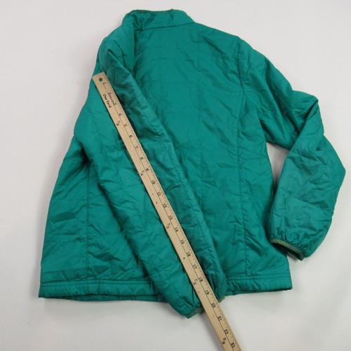 REI Jacket Girls Large Long Sleeve Zip Pockets Lightweight Green 14-16 - Picture 8 of 9