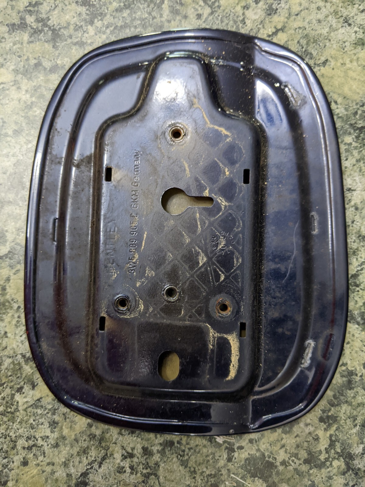 dark blue sapphire 2006-2012 Bentley Flying Spur Fuel Filler Door Genuine OEM